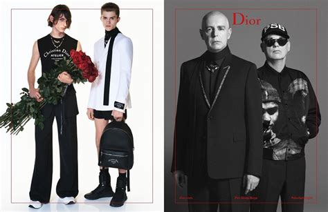 The Pet Shop Boys are the new faces of Dior Homme 